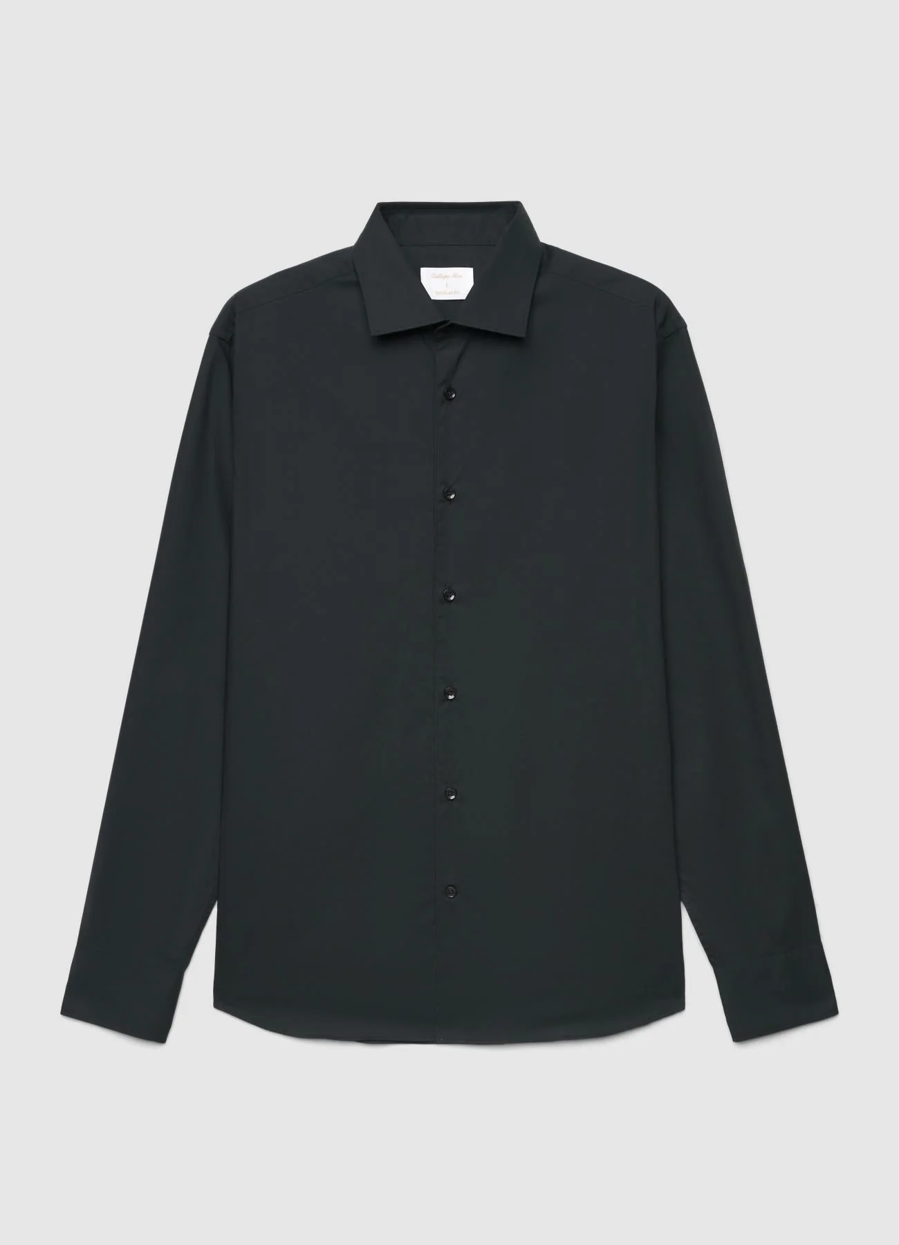 Camicia regular fit in popeline - Image 5