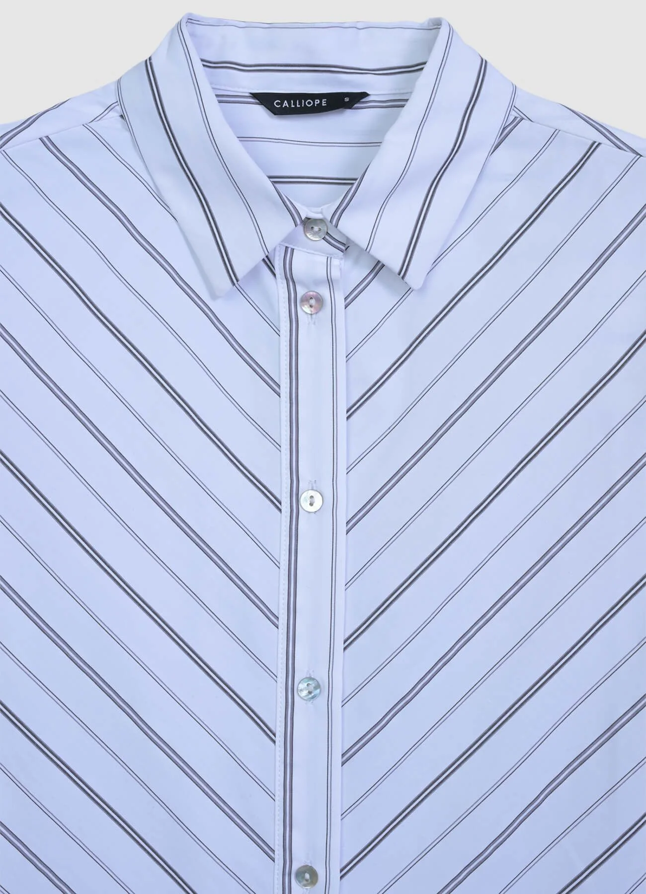 Camicia righe diagonali - Image 4