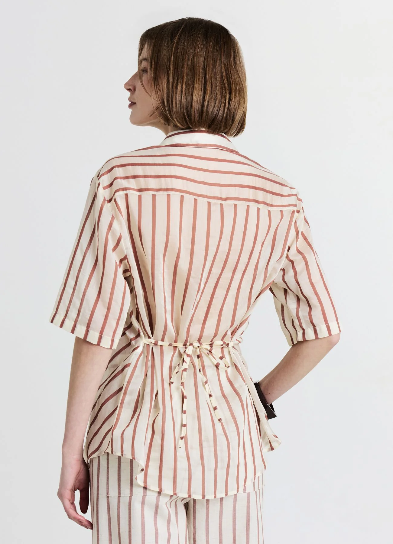 Camicia righe oblique