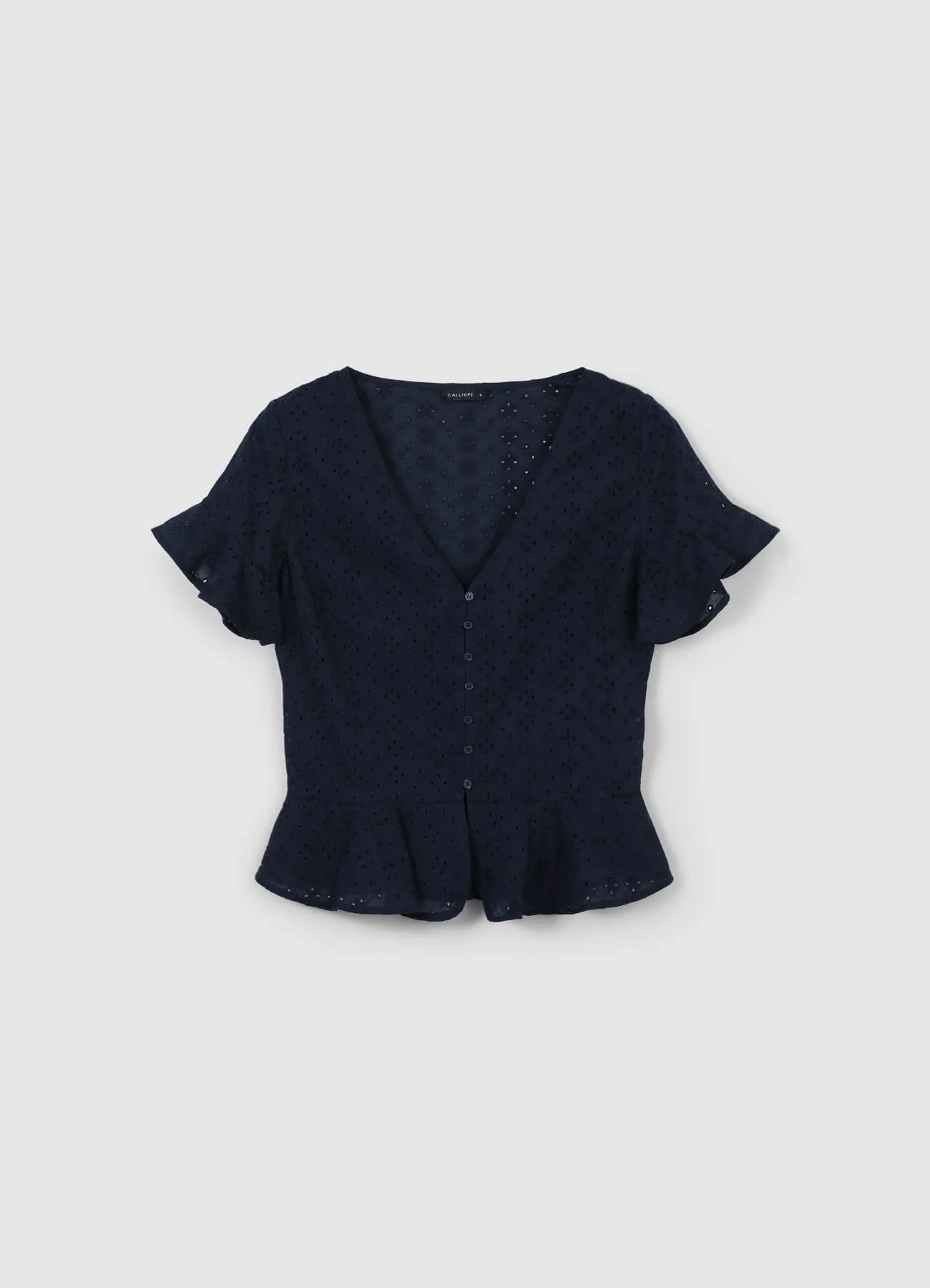Camicia rouches sangallo - Image 4