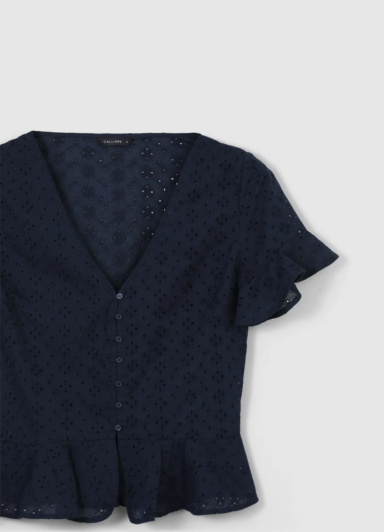 Camicia rouches sangallo - Image 6