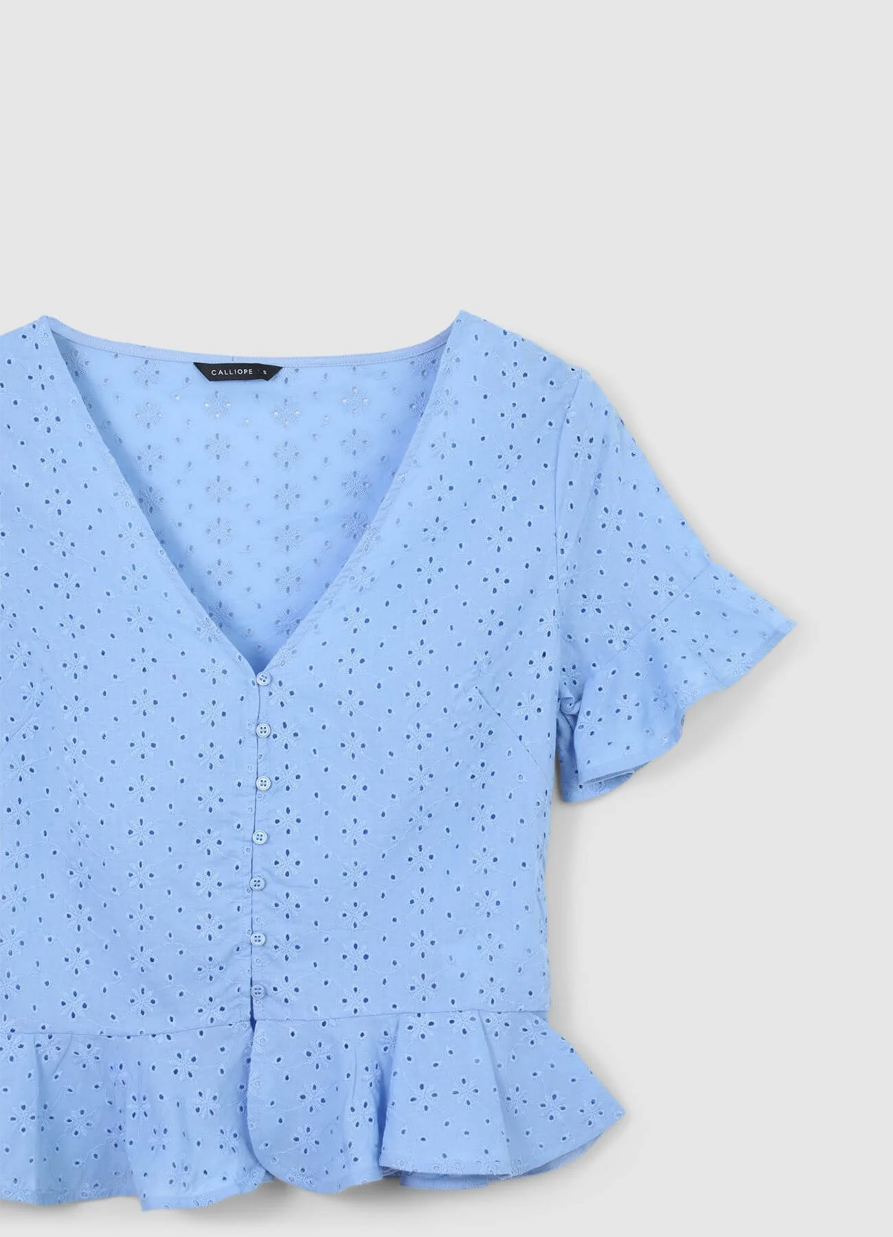 Camicia rouches sangallo - Image 5