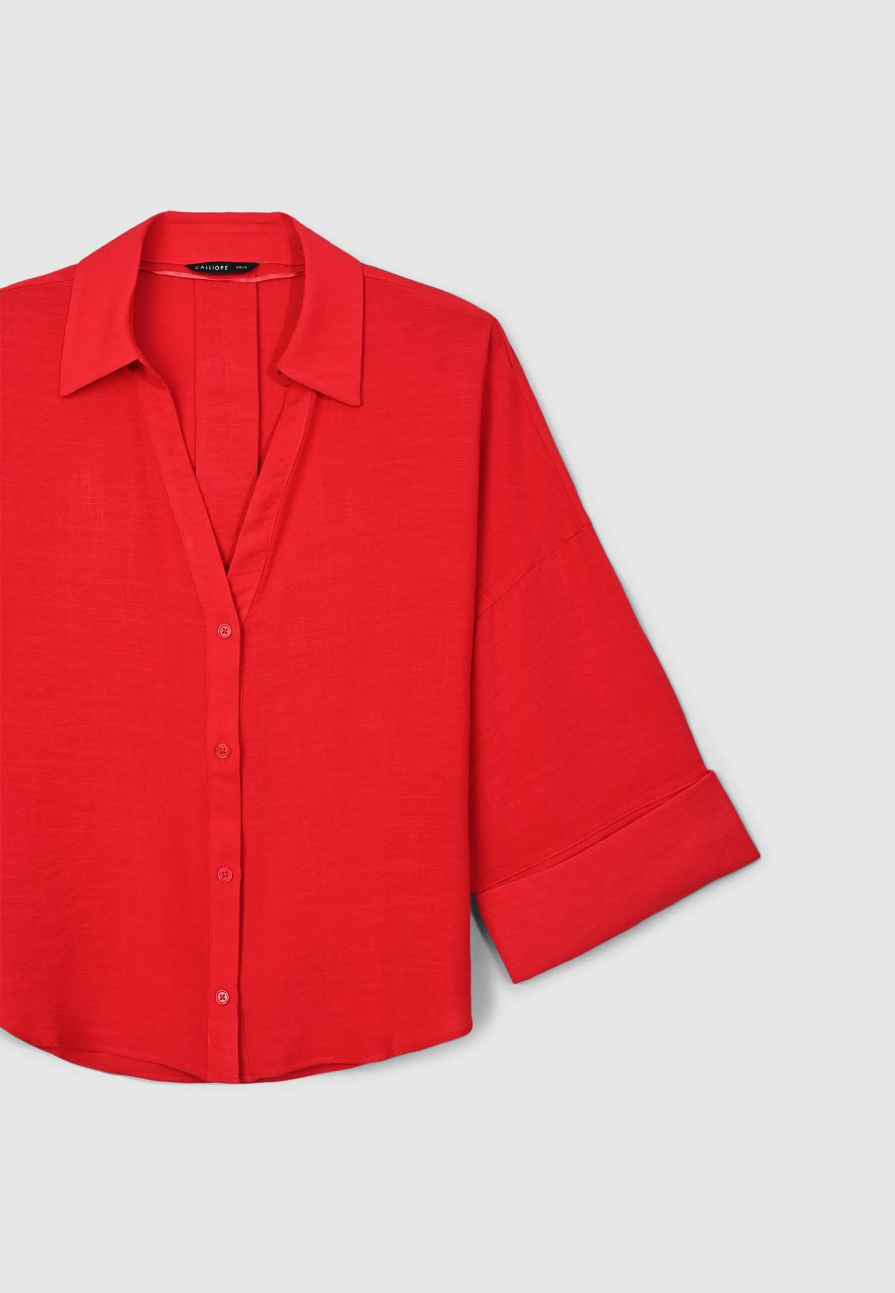 Camicia scollo a v - Image 5