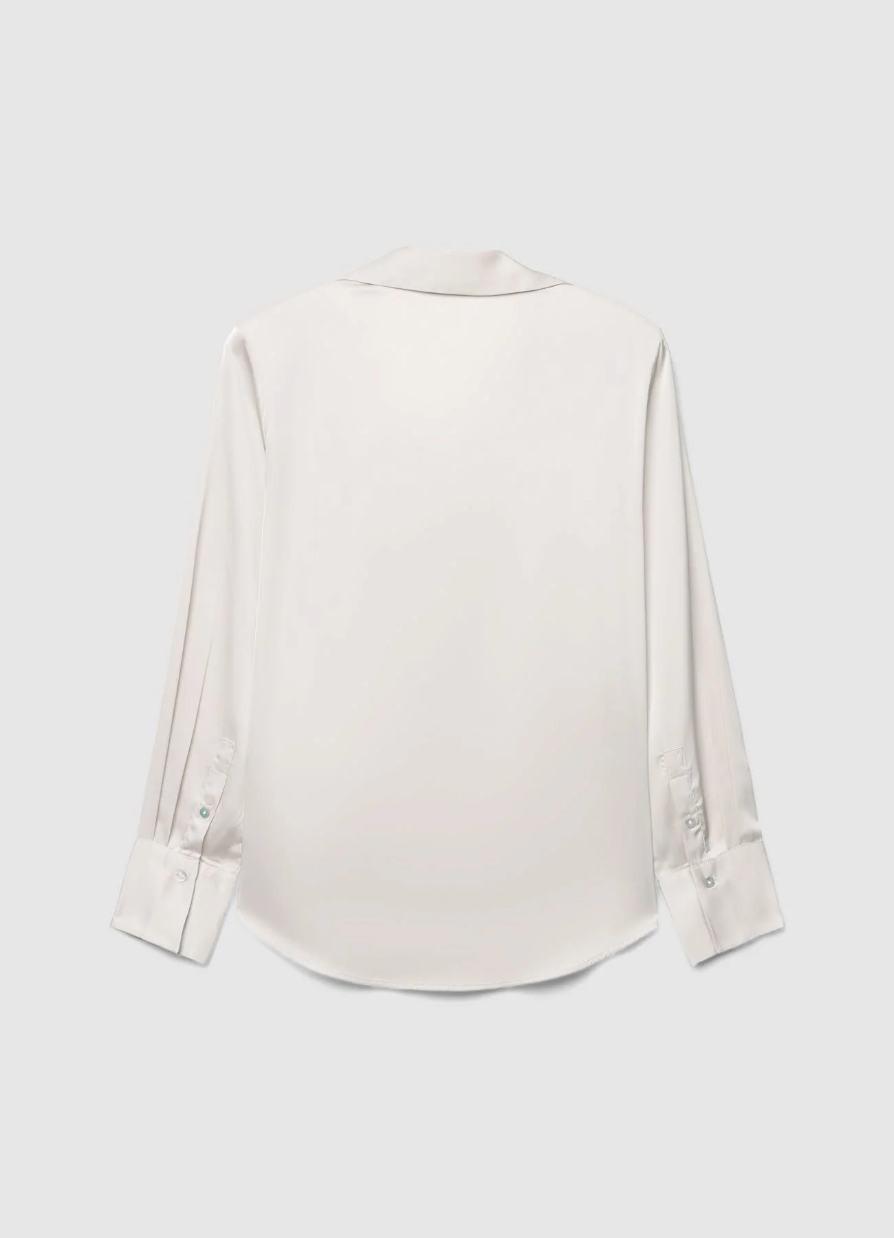 Camicia scollo a V similsatin - Image 4