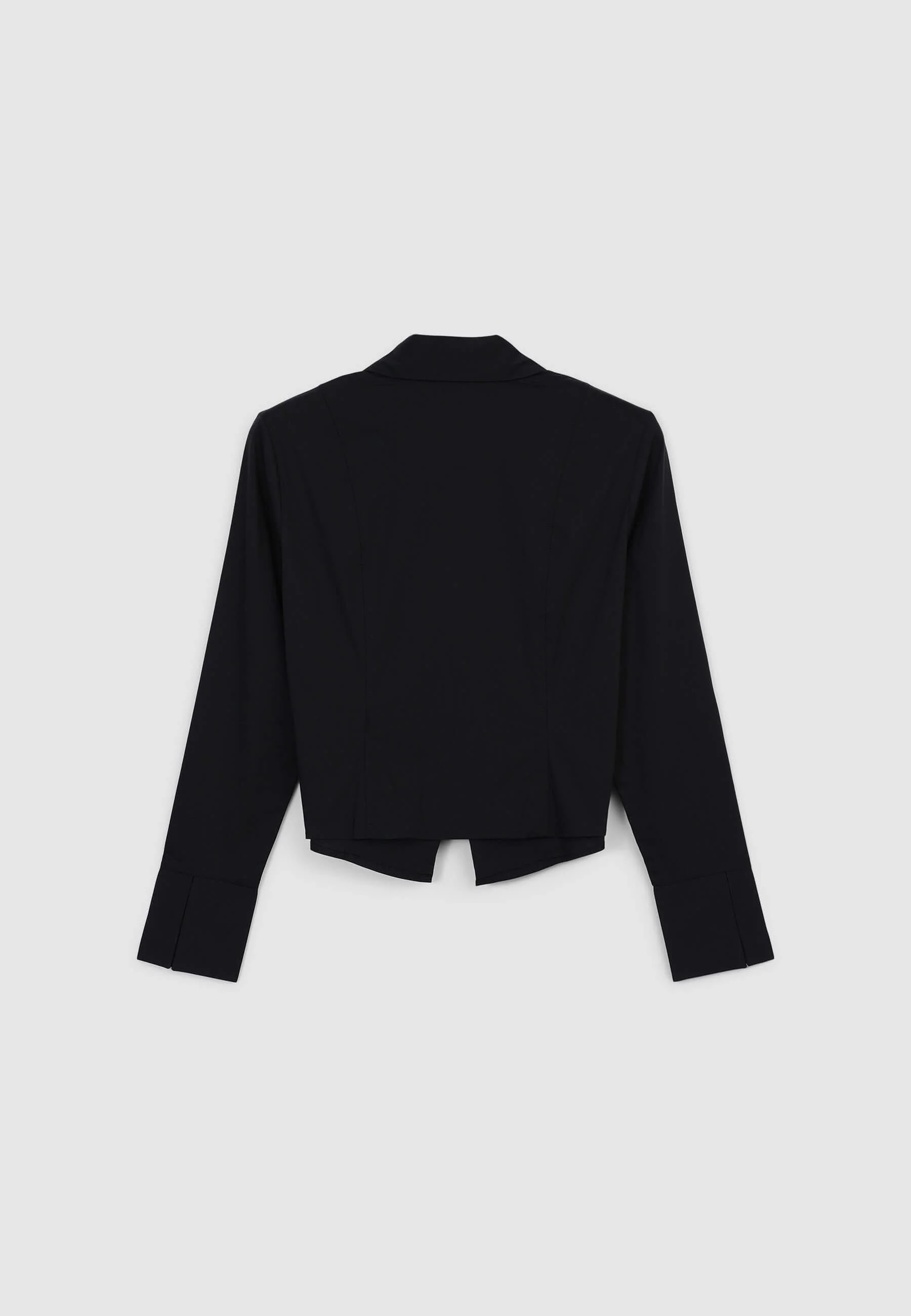 Camicia scollo v con zip - Image 5
