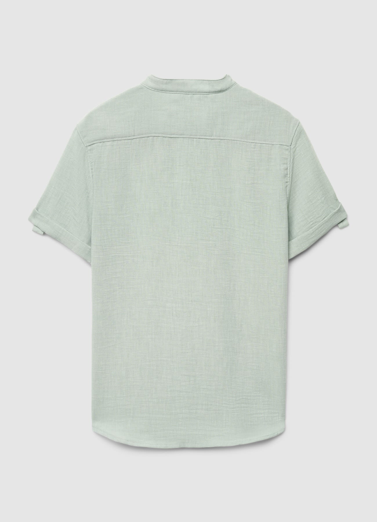Camicia serafino a maniche corte