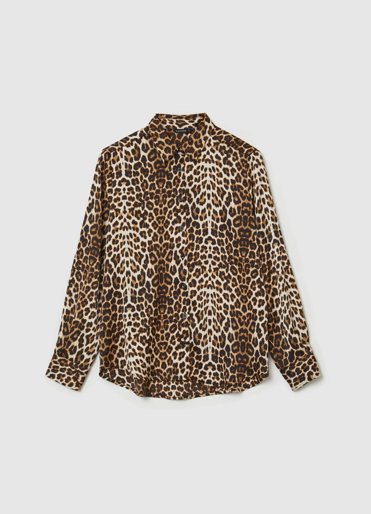 Camicia simil satin animalier - Image 4