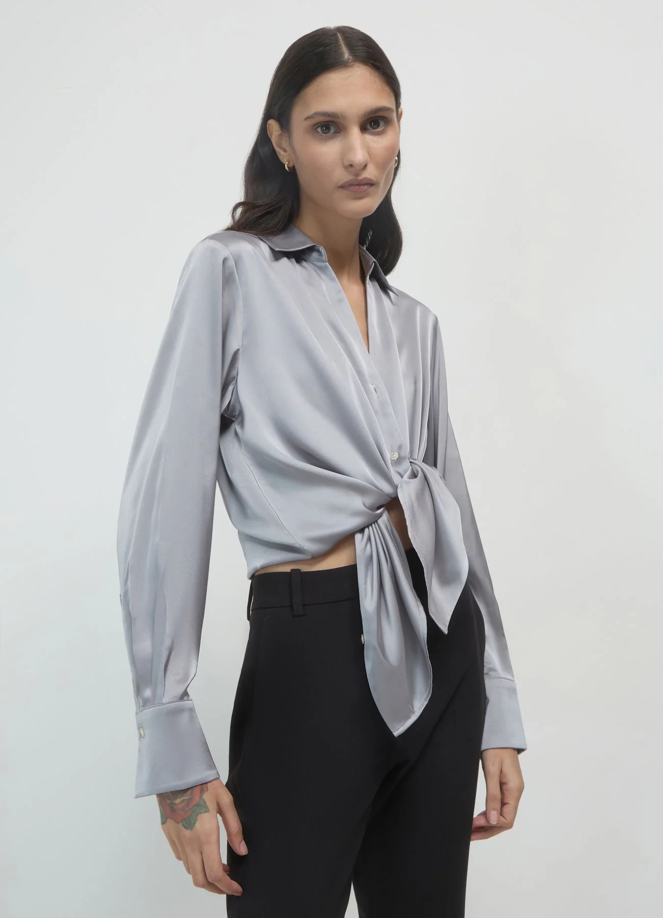 Camicia simil satin - Image 3