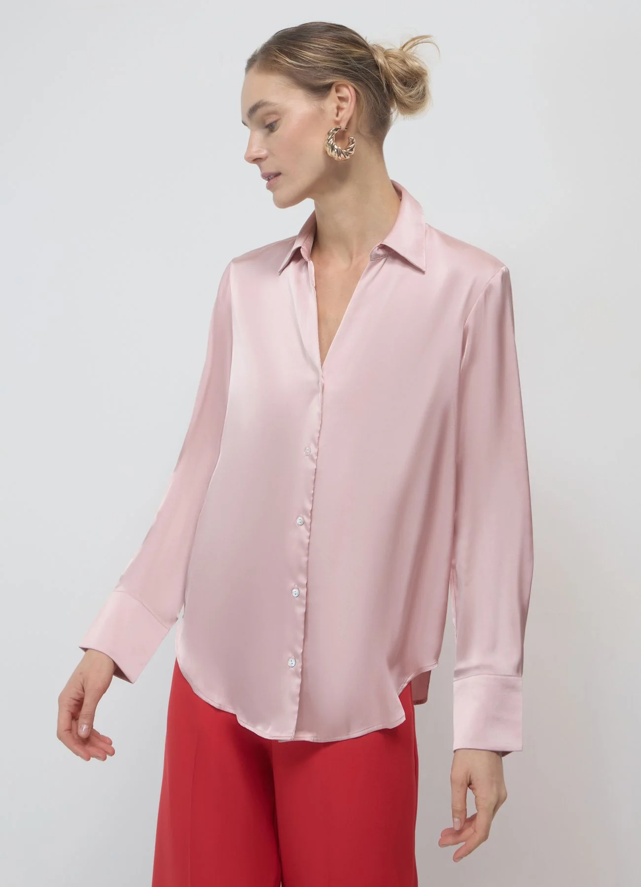 Camicia simil satin - Image 3
