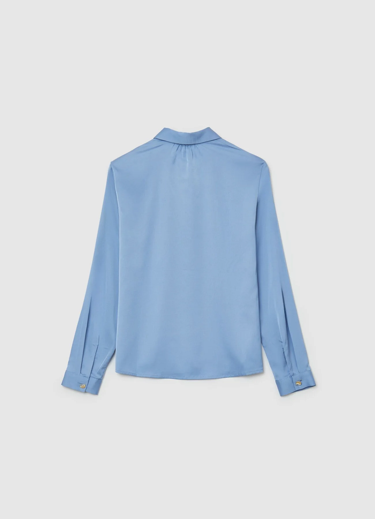 Camicia simil satin cravattino - Image 4