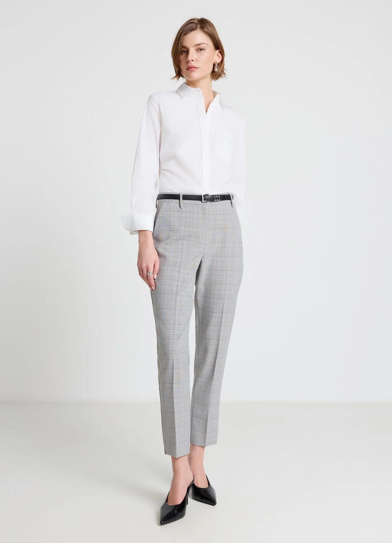 Camicia slim con arricciatura - Image 2