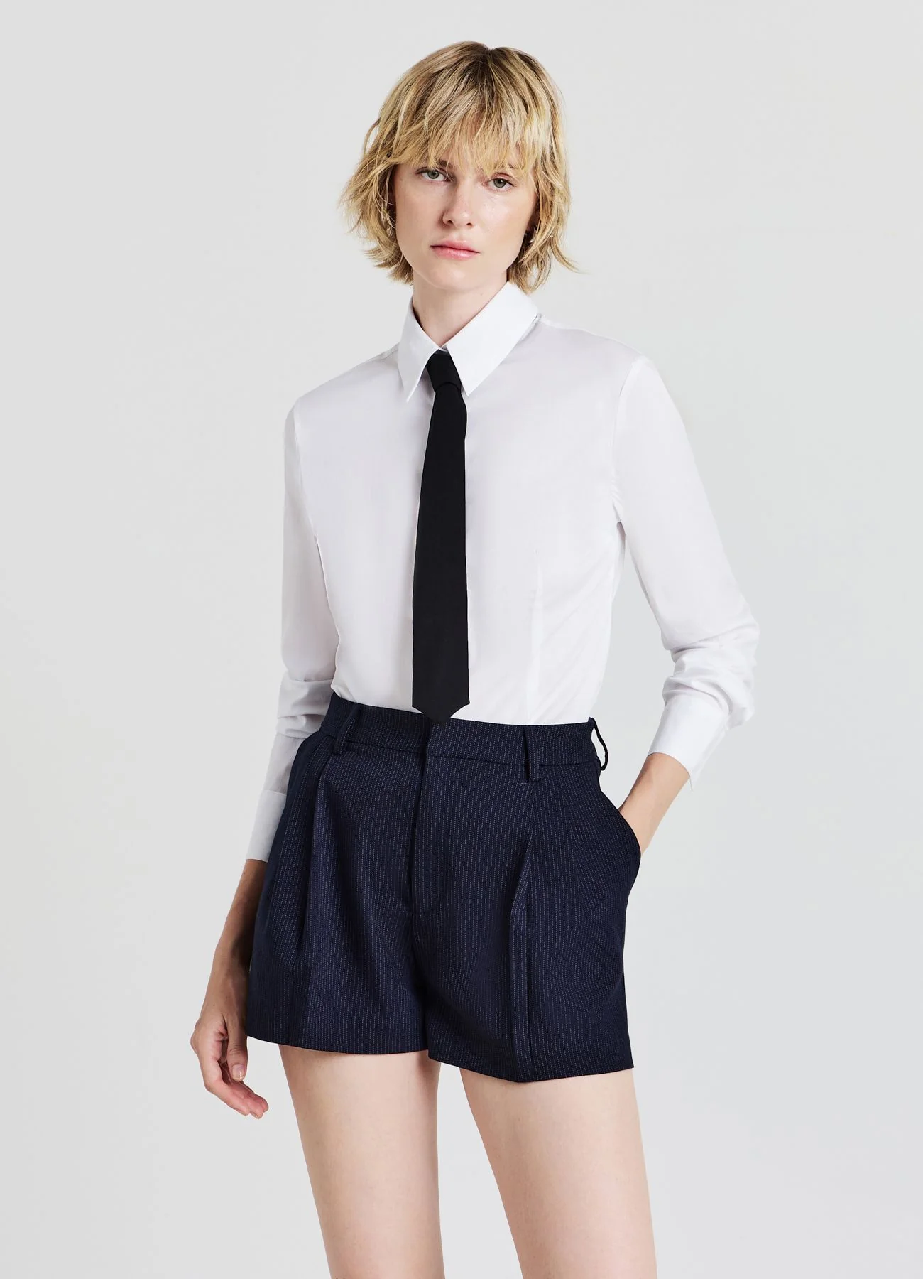 Camicia slim cravatta - Image 3