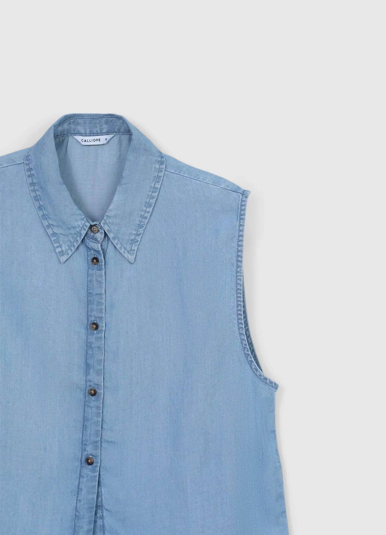 Camicia smanicata con nodo - Image 4