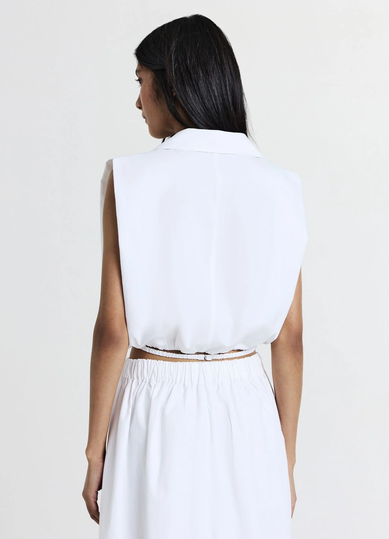 Camicia smanicata elastico