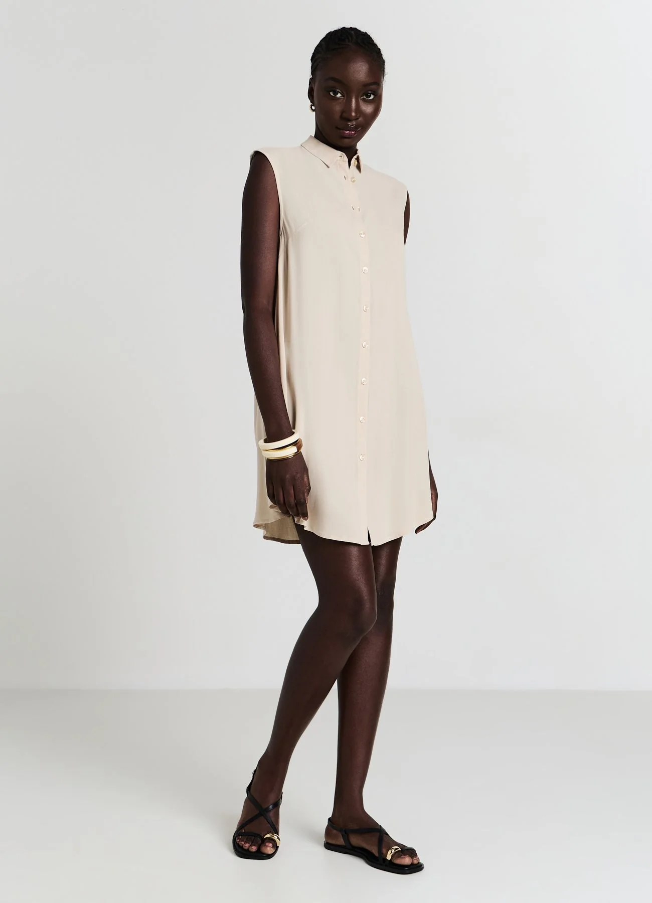 Camicia smanicata lunga - Image 3