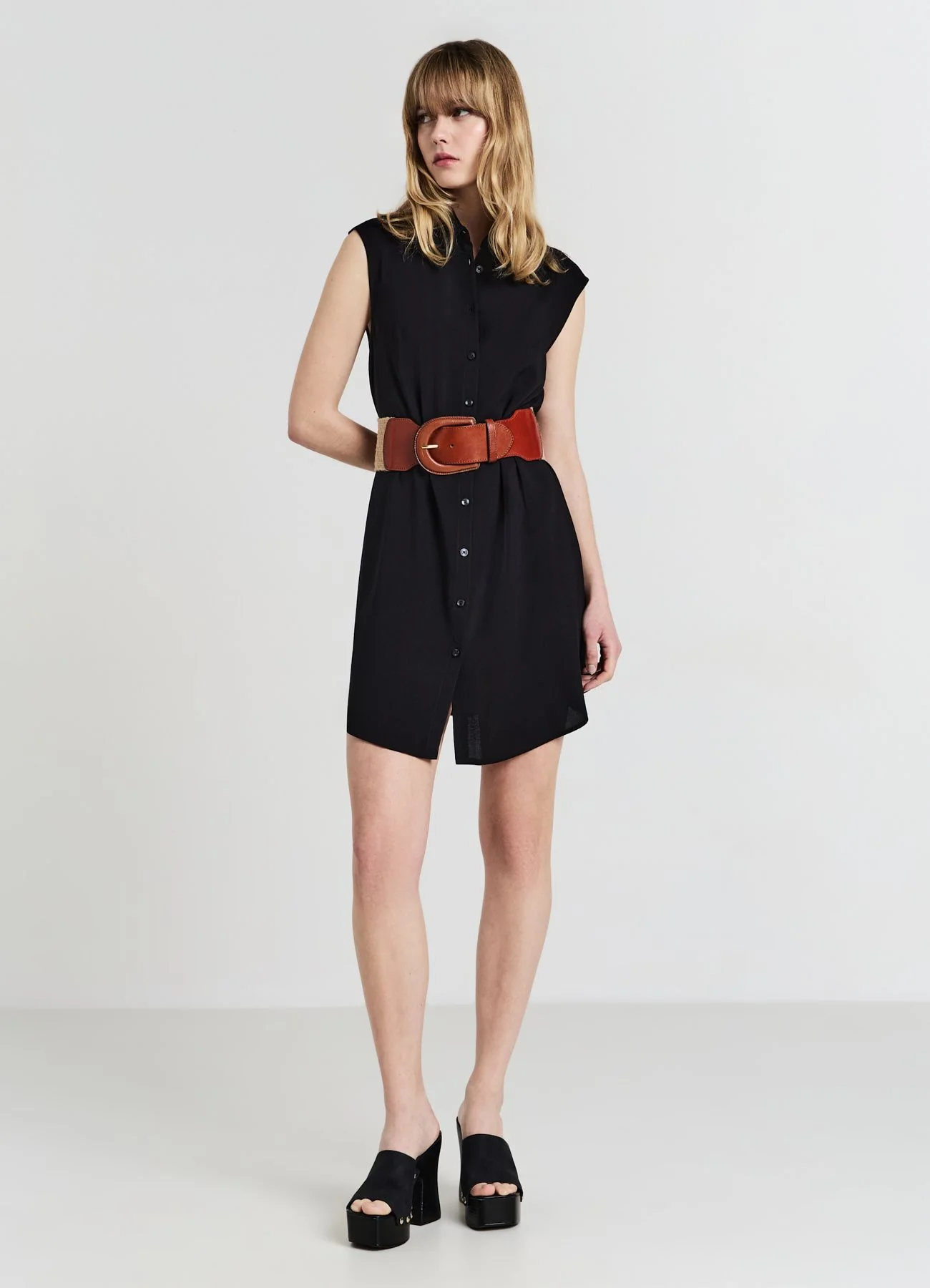 Camicia smanicata lunga