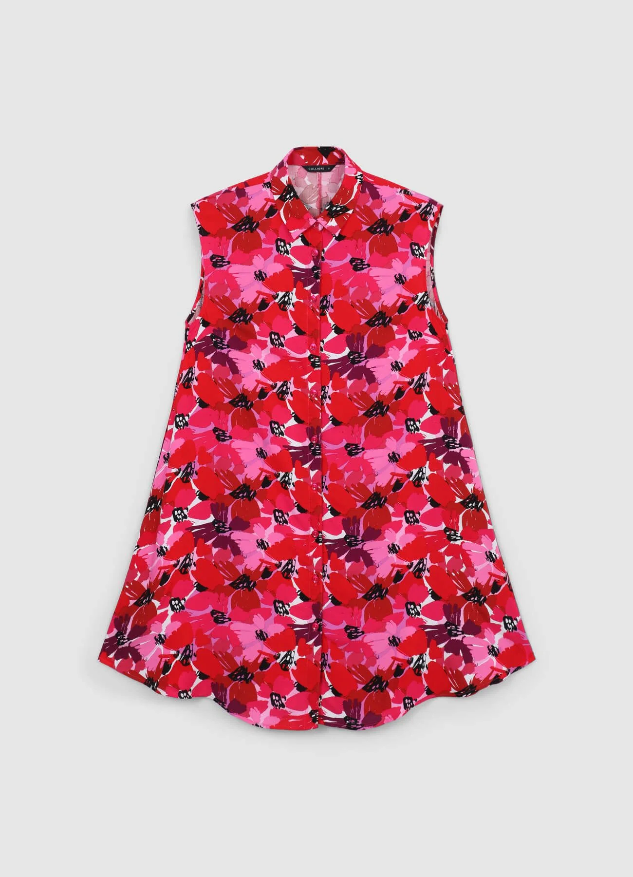 Camicia smanicata lunga fantasia - Image 4