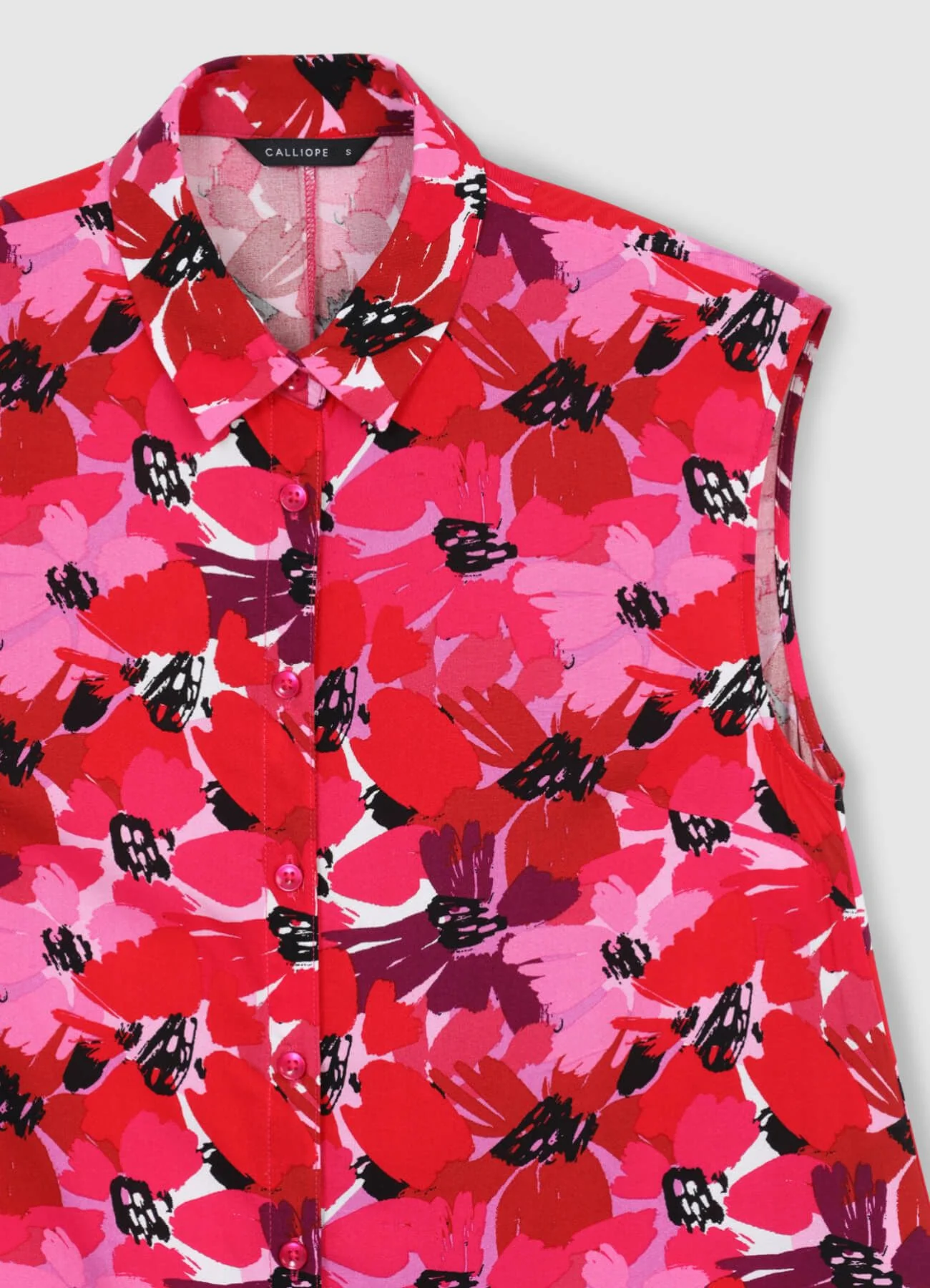 Camicia smanicata lunga fantasia - Image 6