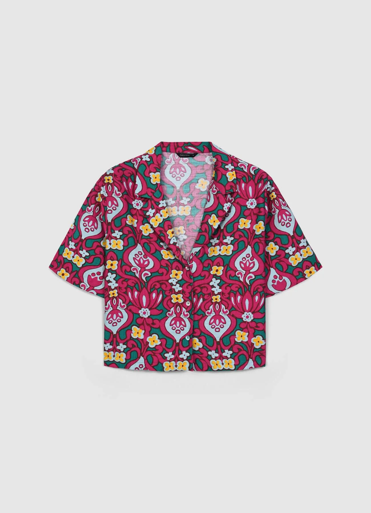 Camicia squadrata a fantasia - Image 5