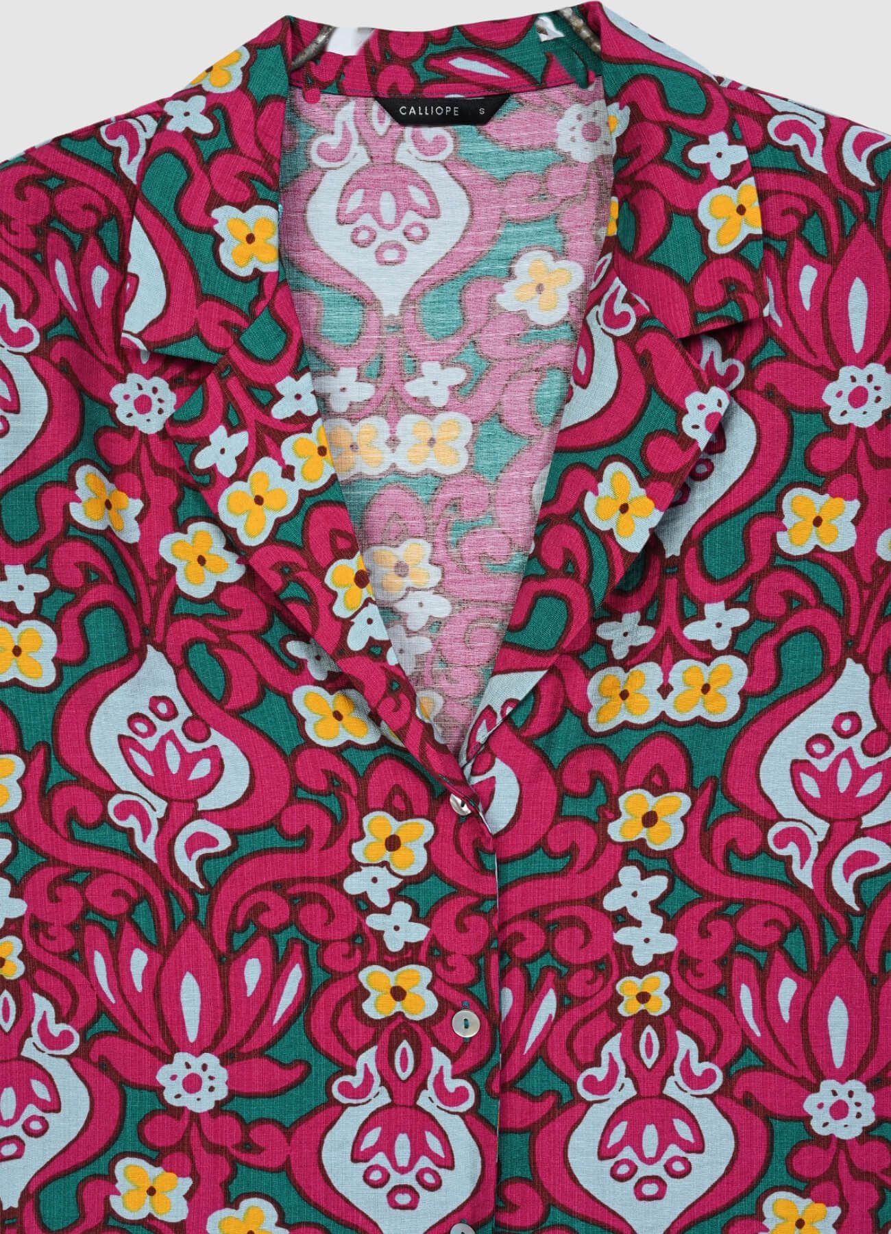 Camicia squadrata a fantasia - Image 6