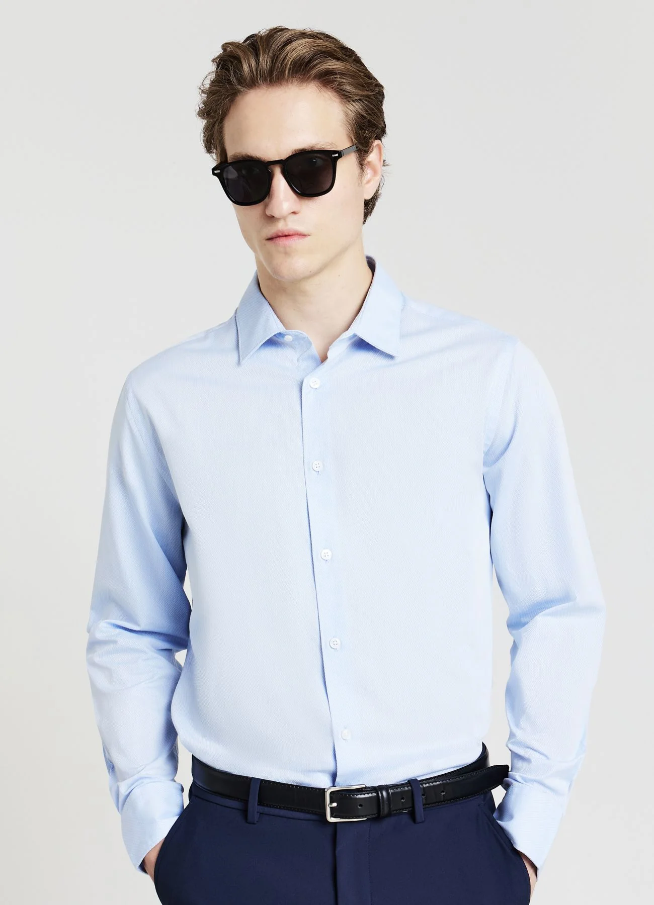 Camicia tessuto cotone operato - Image 2