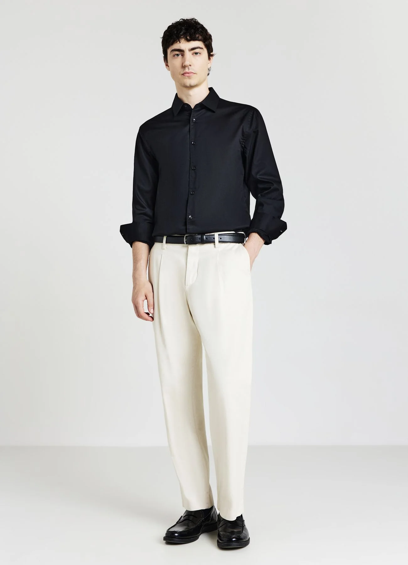 Camicia tessuto cotone operato - Image 3