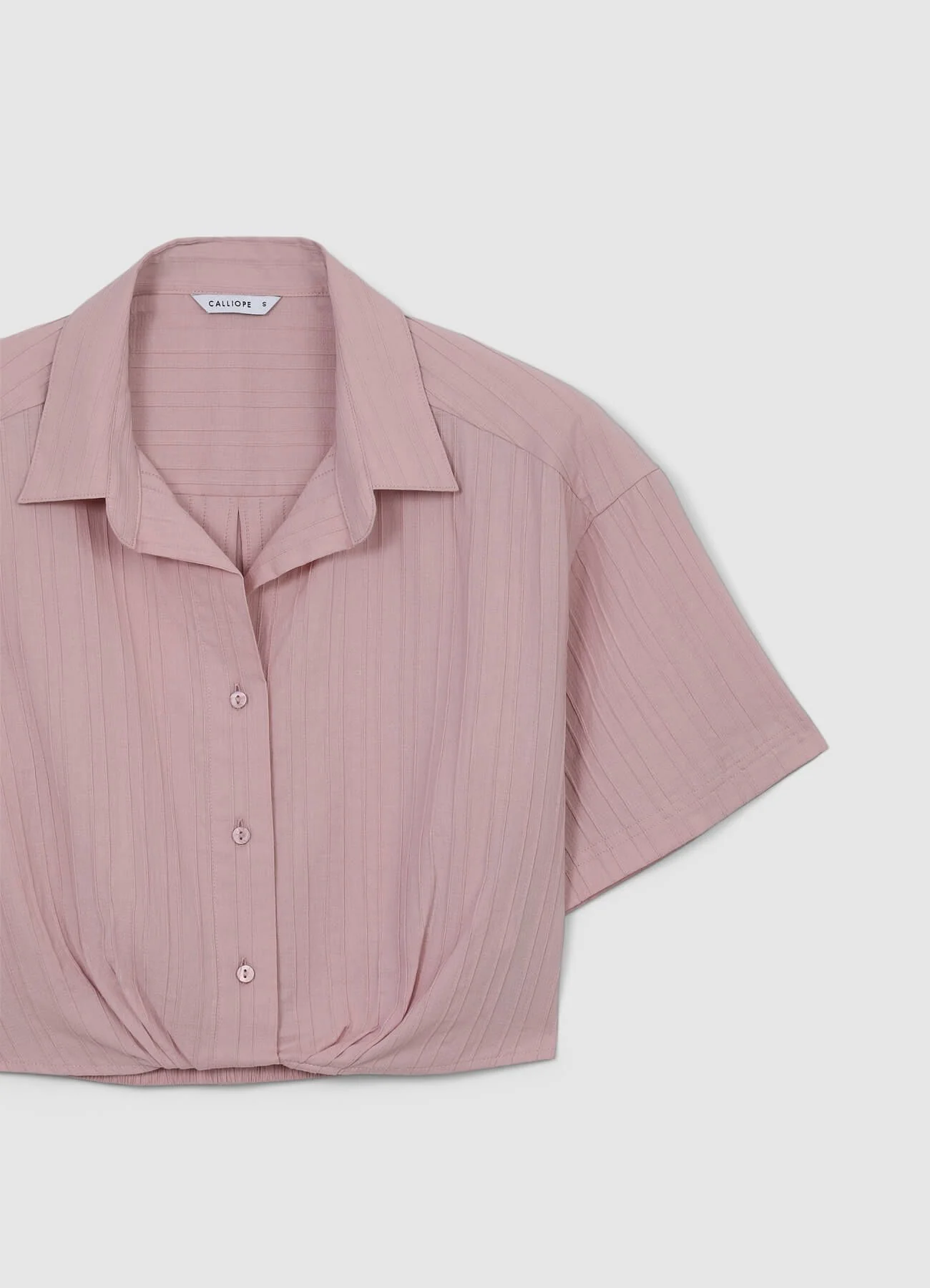 Camicia tessuto in rilievo - Image 4