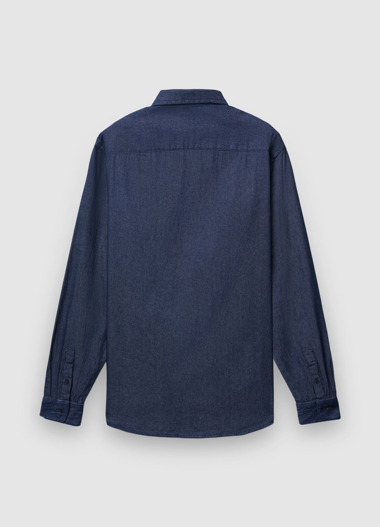 Camicia tessuto operato denim - Image 5