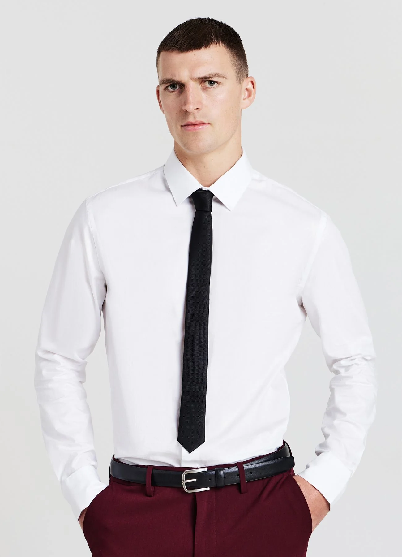 Camicia tessuto punto spillo - Image 8