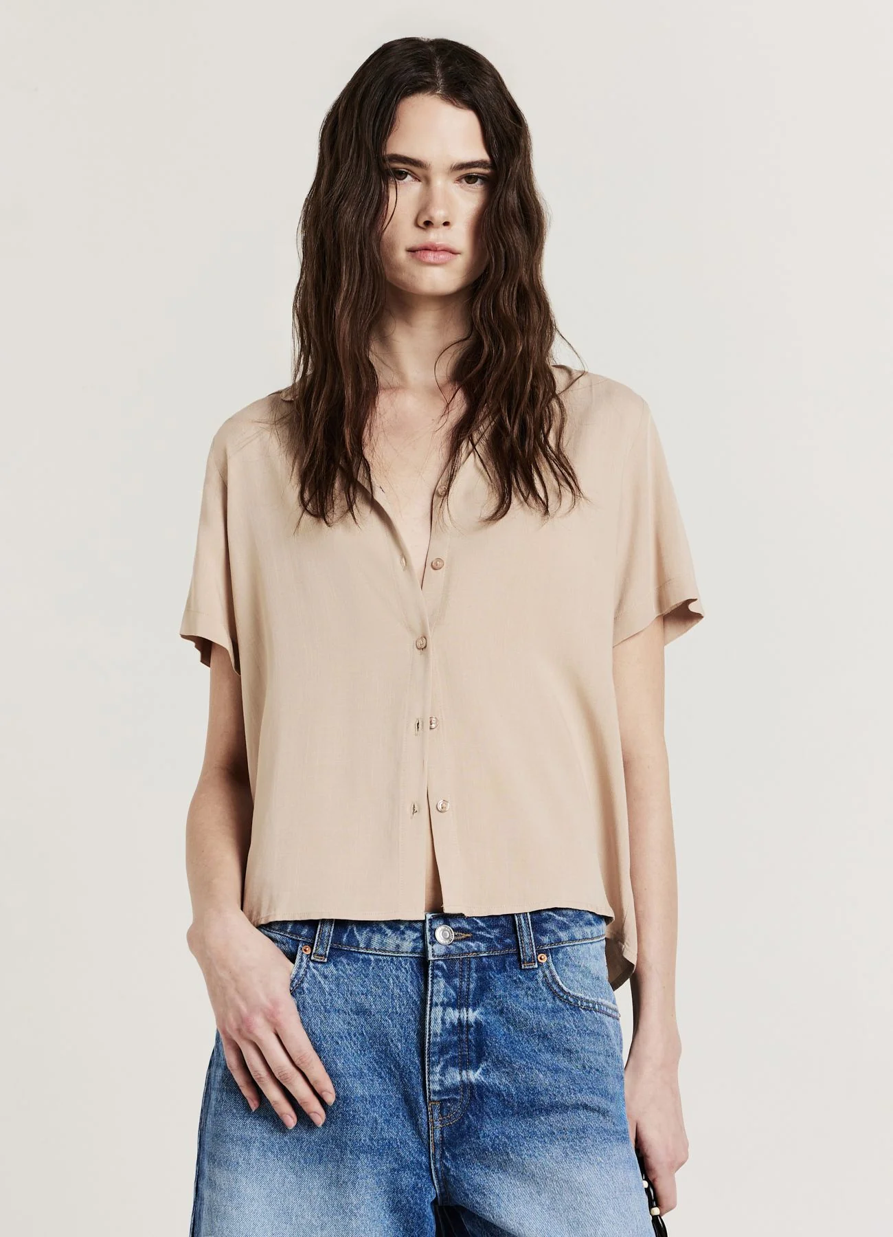 Camicia tinta unita