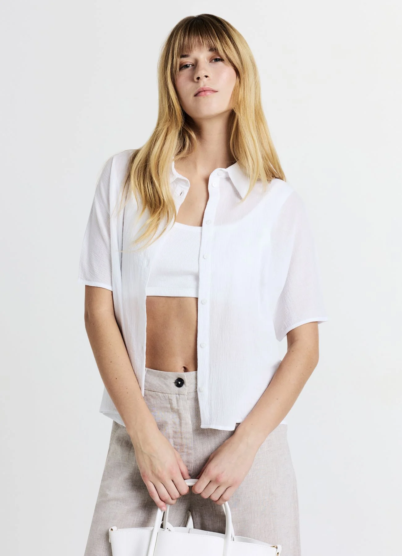 Camicia tinta unita - Image 2