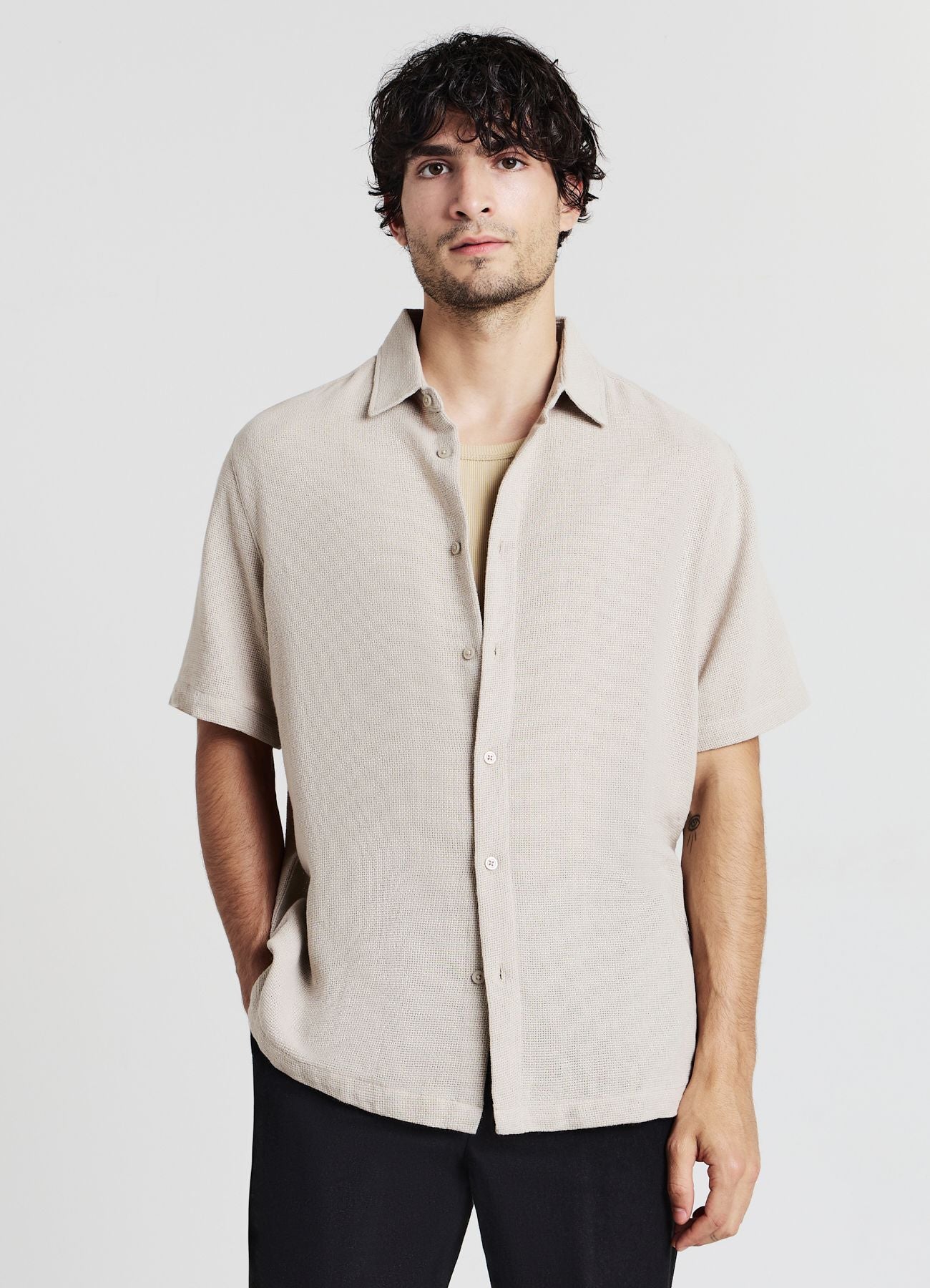 Camicia tinta unita - Image 2