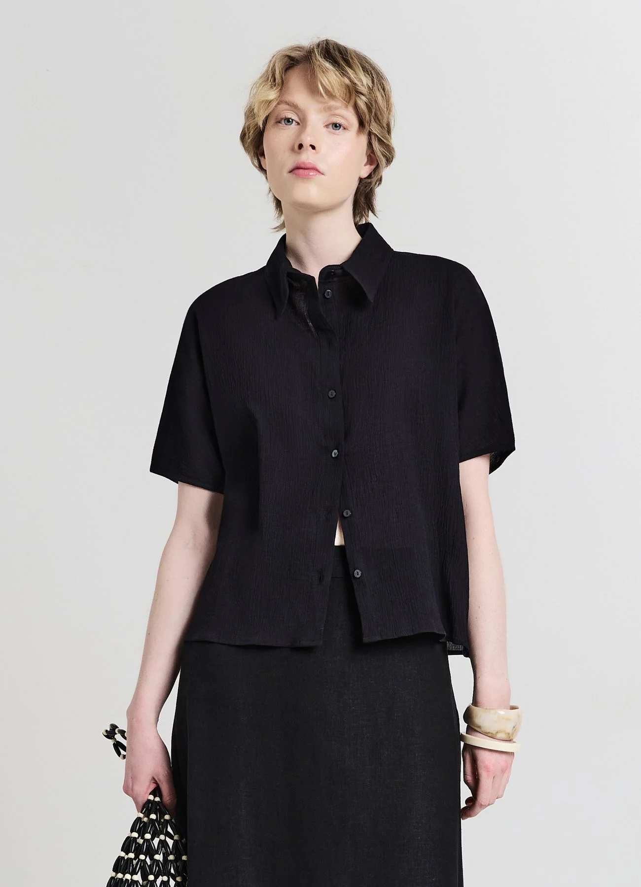 Camicia tinta unita - Image 3