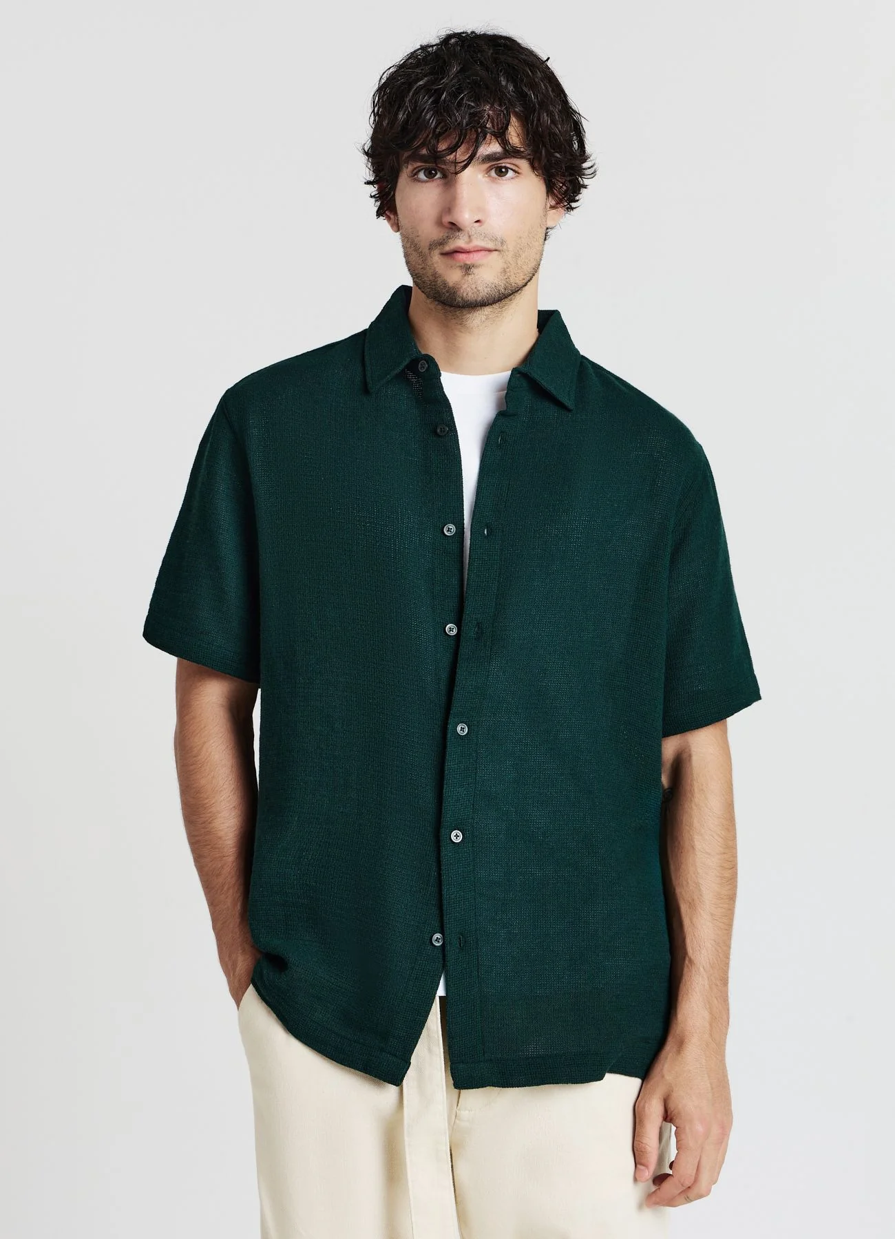 Camicia tinta unita - Image 2