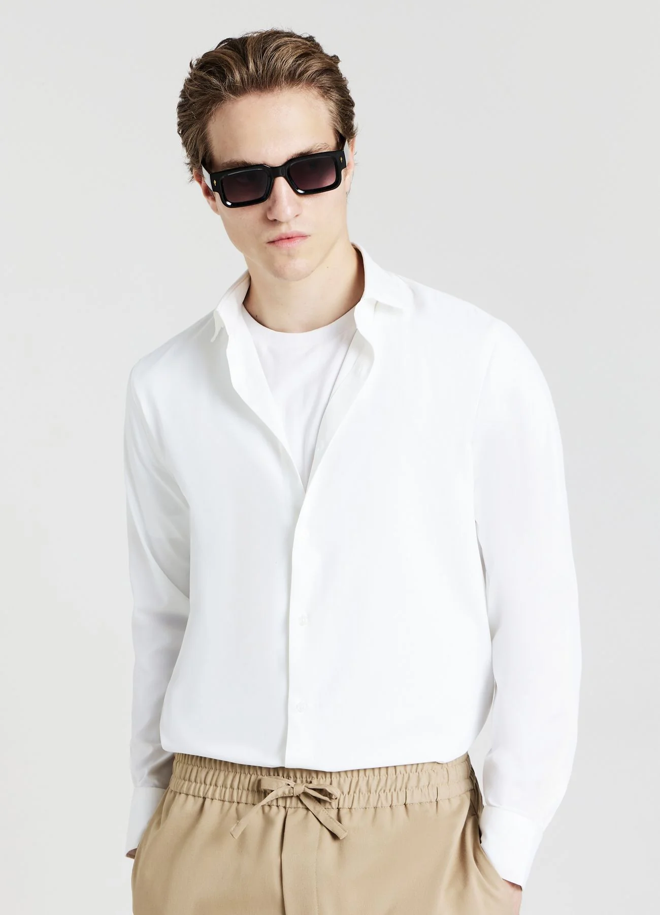 Camicia tinta unita - Image 7