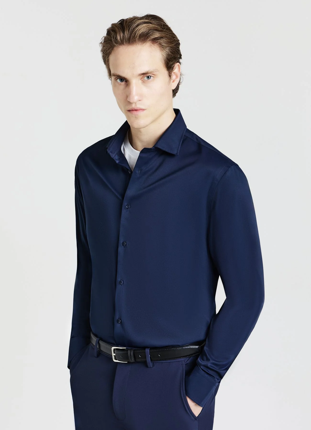 Camicia tinta unita - Image 2