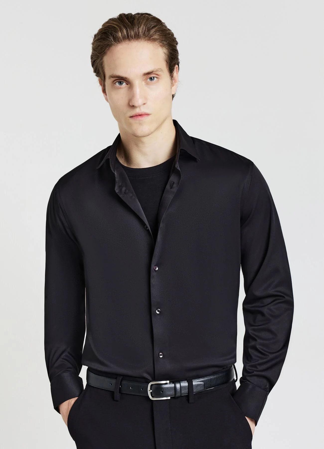 Camicia tinta unita - Image 2