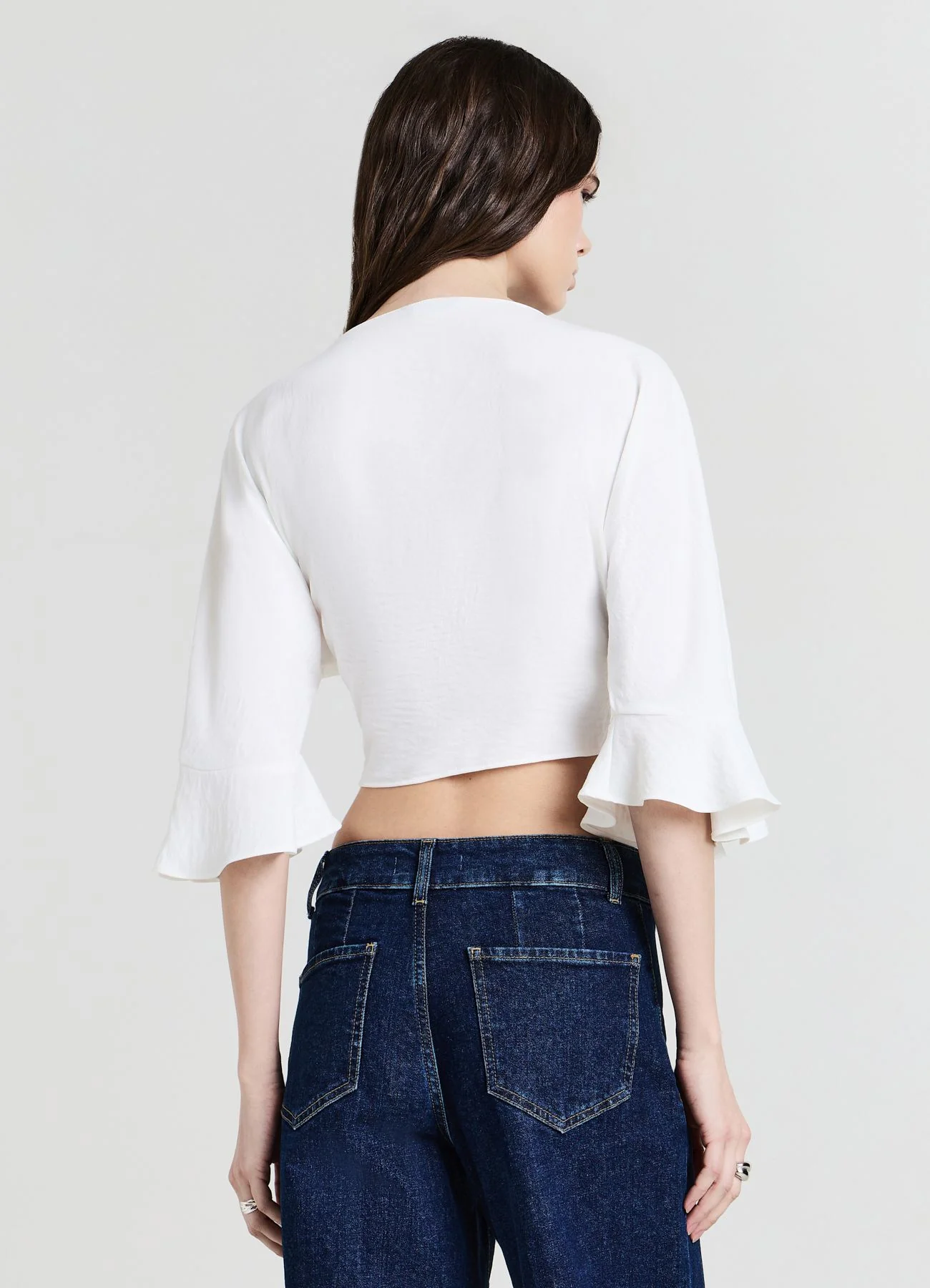 Camicia torciglione con volant - Image 2