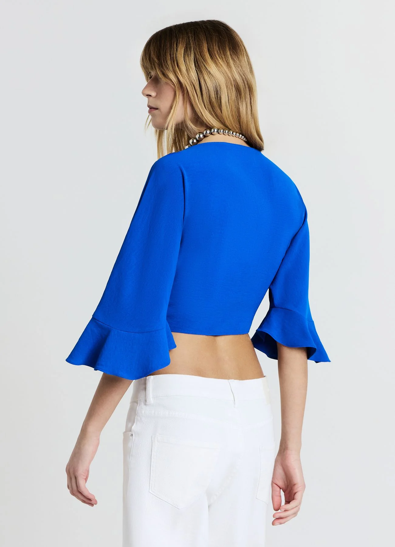 Camicia torciglione con volant - Image 2