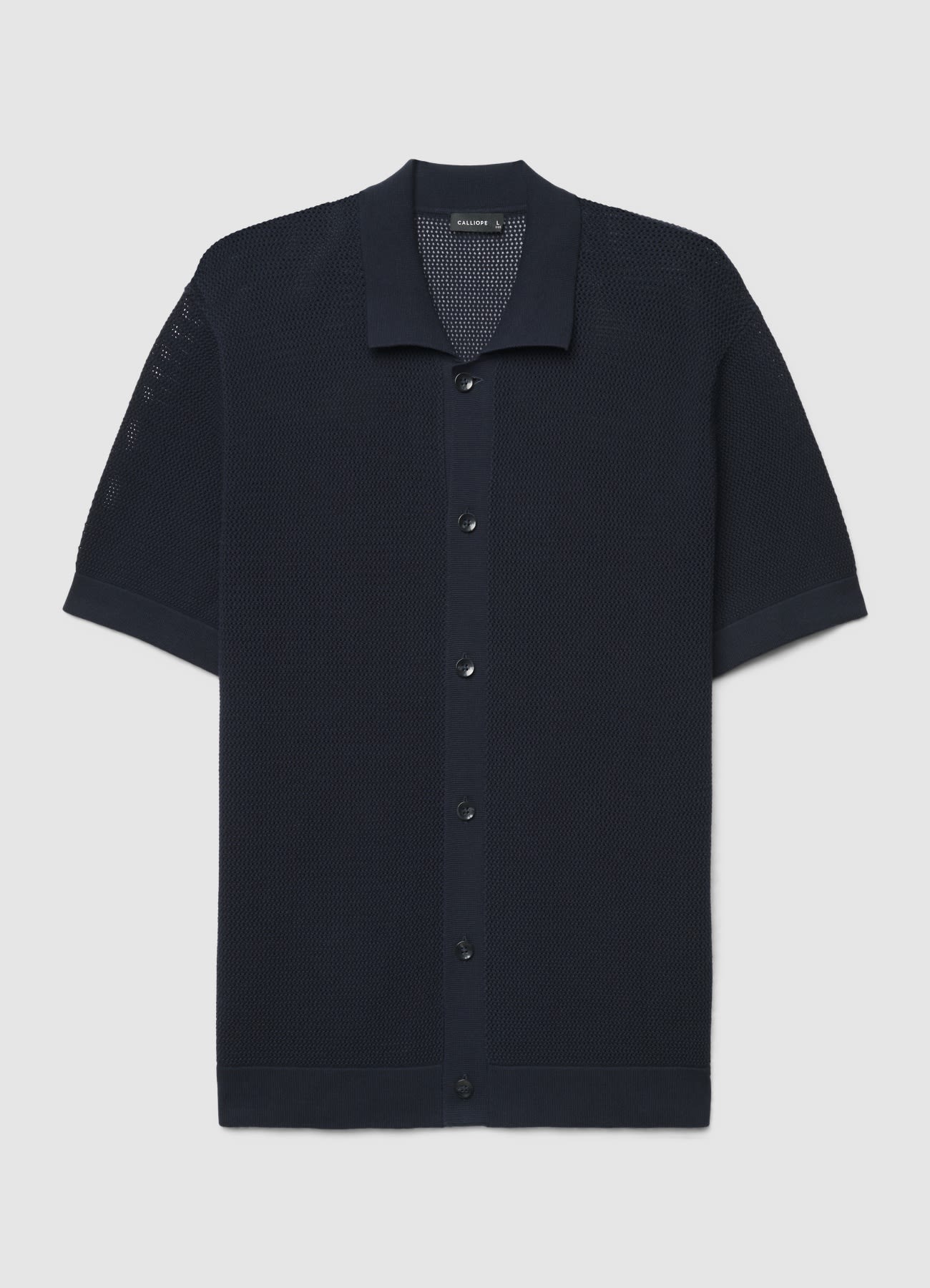 Camicia traforata con bottoni - Image 5