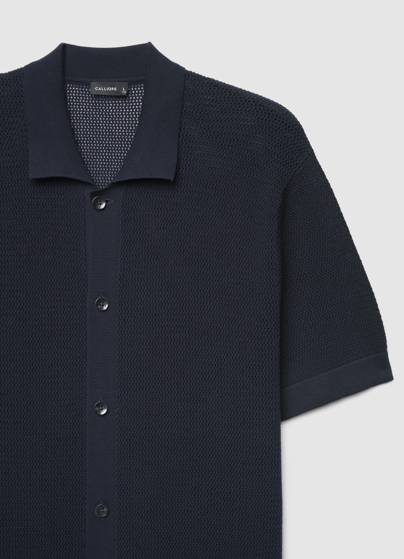 Camicia traforata con bottoni - Image 6