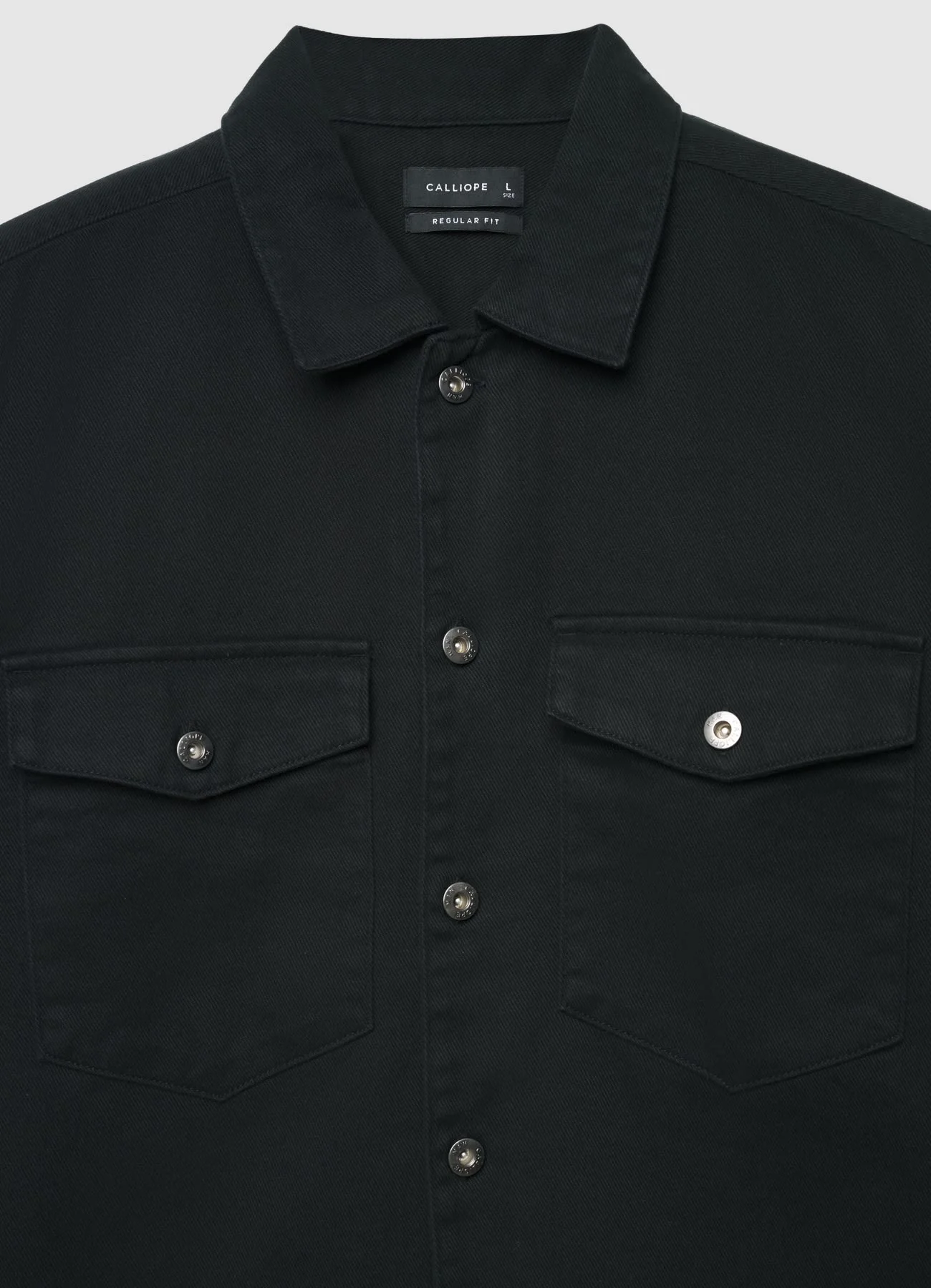 Camicia worker con tasche a pattina - Image 4