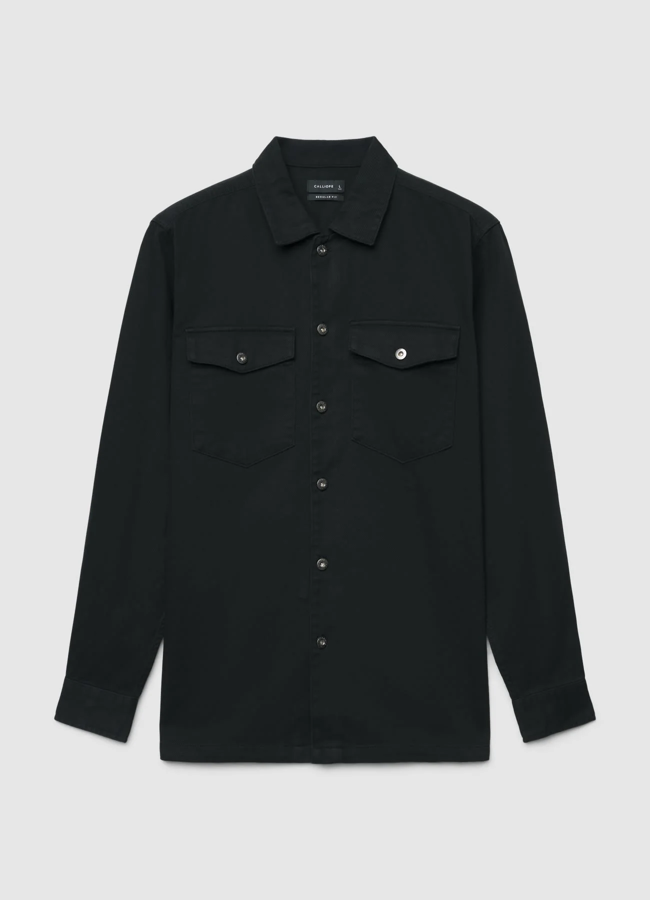 Camicia worker con tasche a pattina - Image 5