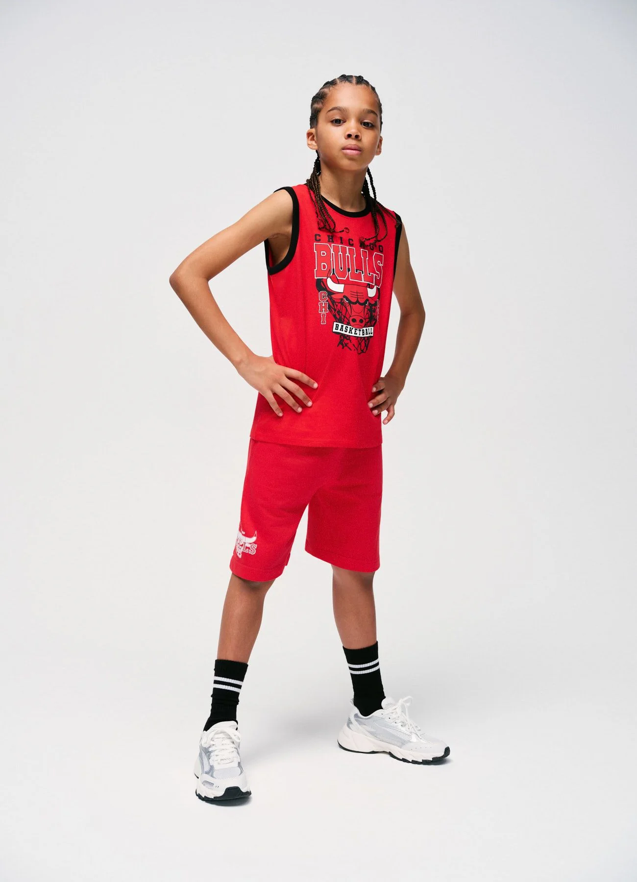 Canotta over con stampa Chicago Bulls - Image 4