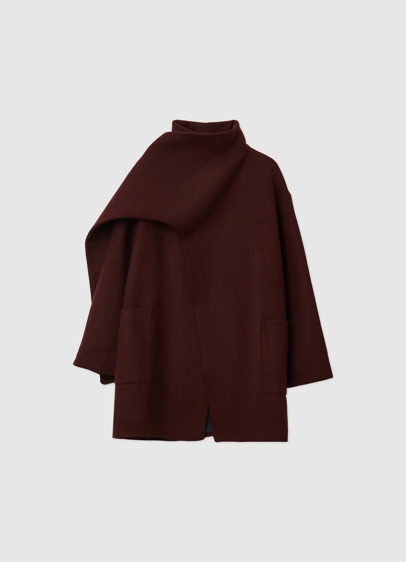 Cappotto con sciarpa integrata - Image 4