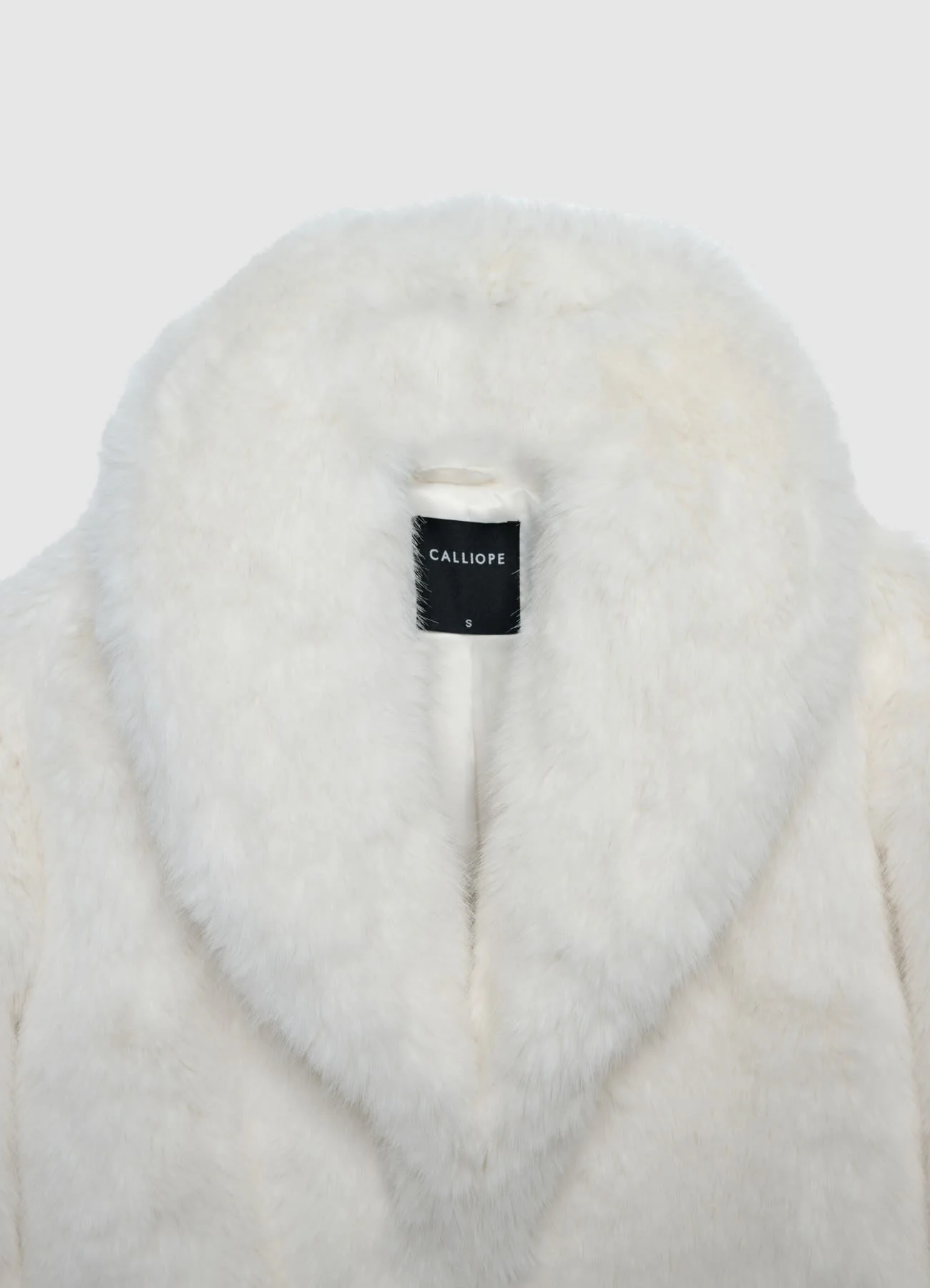 Cappotto crop finto pelo - Image 6