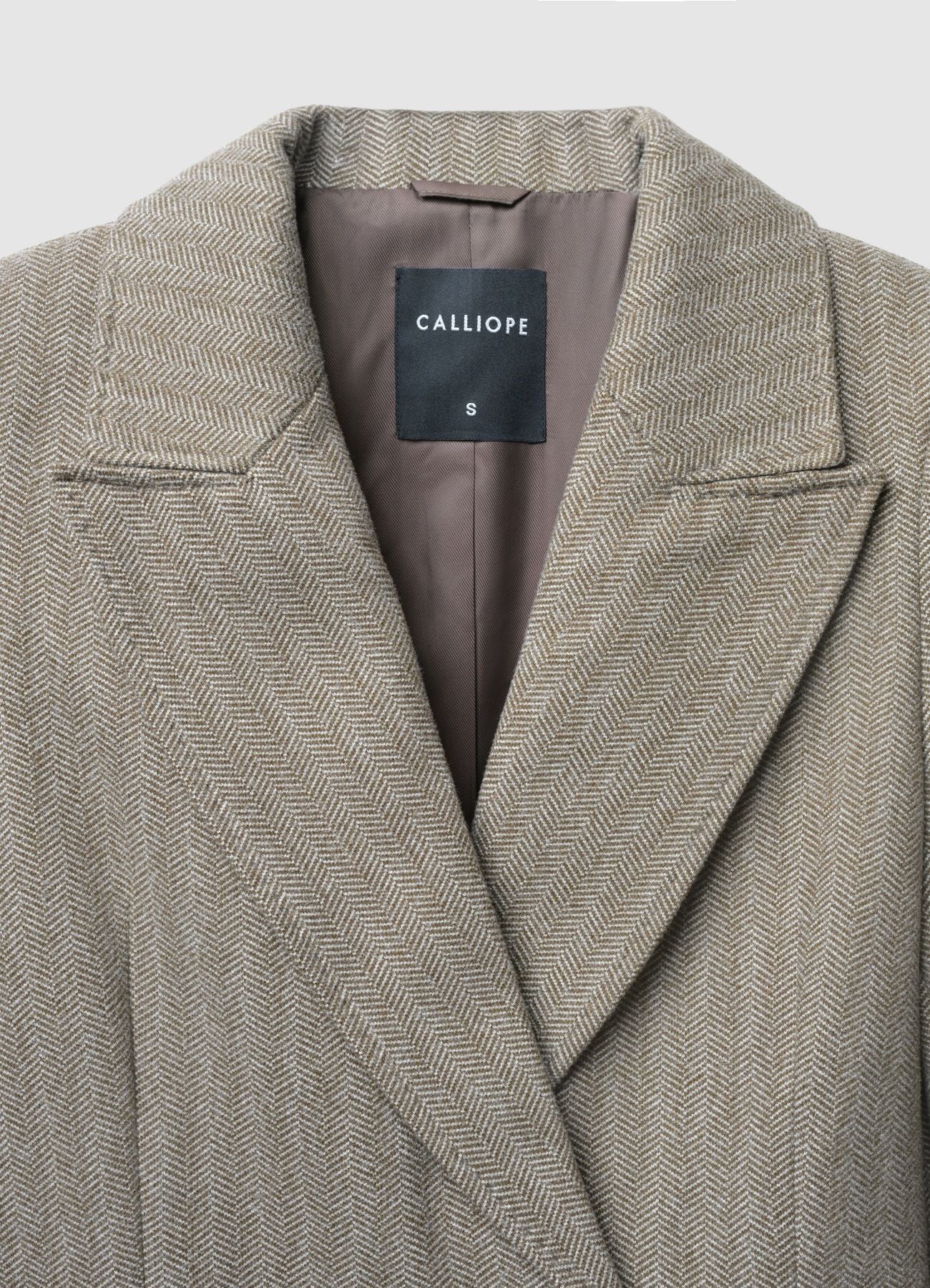 Cappotto doppiopetto spinato - Image 5
