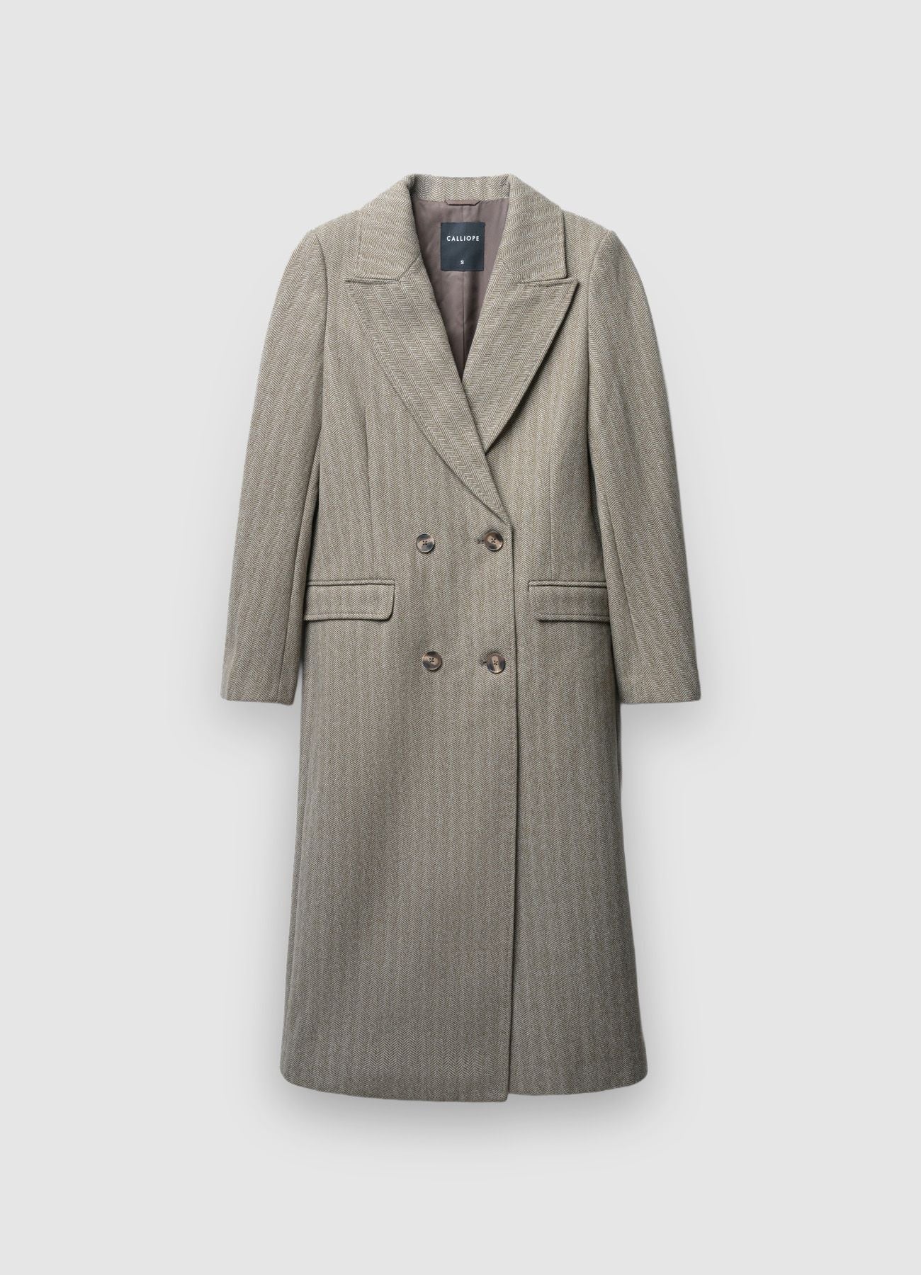 Cappotto doppiopetto spinato - Image 6