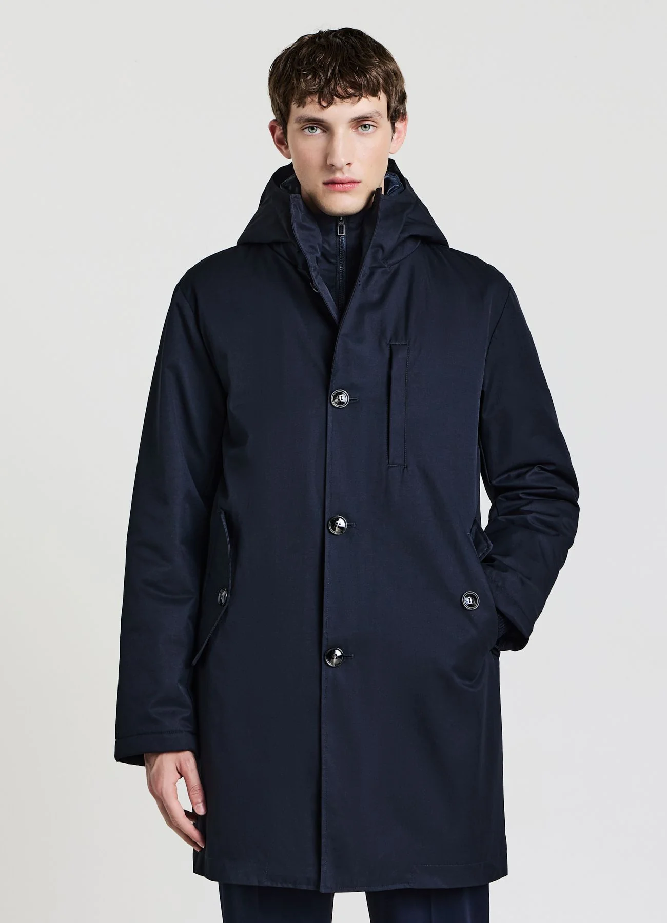 Cappotto imbottito con cappuccio - Image 8