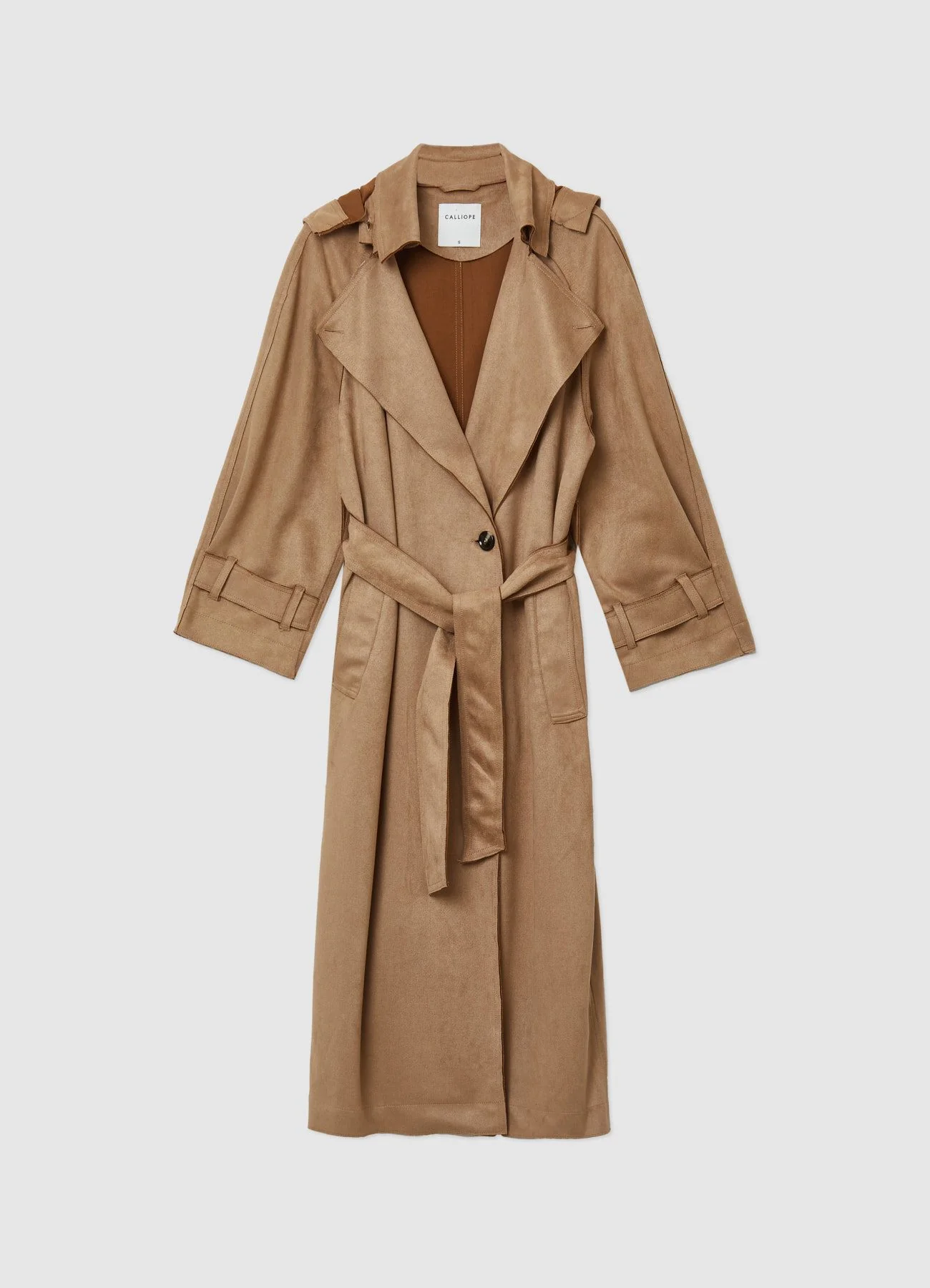 Cappotto lungo melange - Image 5